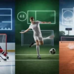 Pääkuva, tennis, jääkiekko, jalkapallo