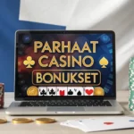 Parhaat bonukset tietokoneen ruudulla